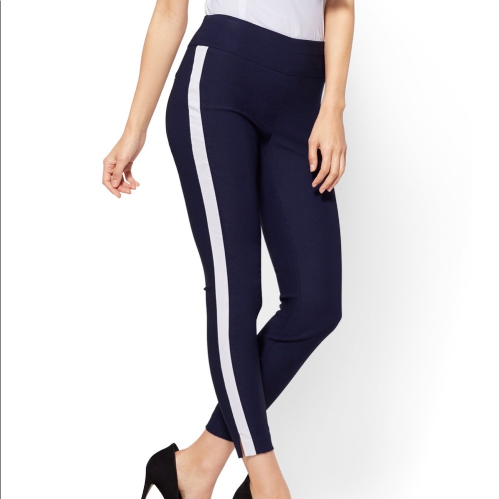 HIGH-WAISTED PULL-ON ANKLE PANT - ULTRA STRETCH